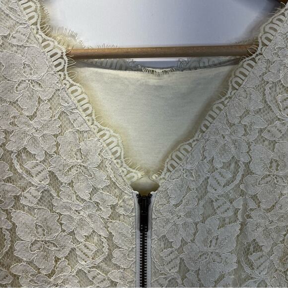 Diane Von Furstenberg Zarita lace Mini dress ivory - 4 - Picture 11 of 13